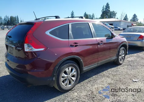 2012 Honda Cr-V Ex-L from USA, damaged, VIN 5J6RM4H73CL042440